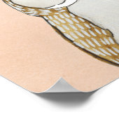 Cuddlies Uil | Wees Wijs Poster (Hoek)