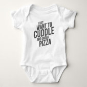 Cuddling en pizza romper (Voorkant)