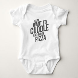 Cuddling en pizza romper
