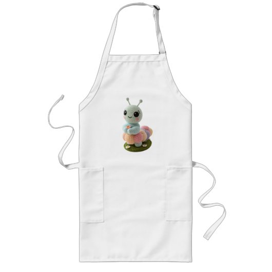 Cuddly Caterpillar A Whimsical Crochet Friend T-Sh Lang Schort (Voorkant)