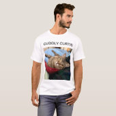 Cuddly Curtis De Tabby Kat T-shirt (Voorkant volledig)