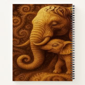 Cuddly Elephants Notitieboek (Achterkant)