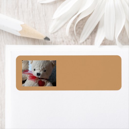 Cuddly Teddy Bear - retouradres label (Insitu)