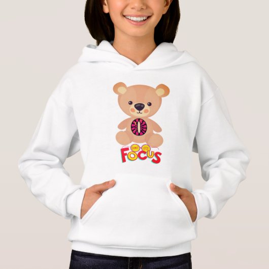 Cuddly Teddy Bear T-shirt - Leuk Dier T-shirt (Voorkant)