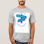 Cuddy Buddy Baby Blue lange mouw t-shirt (Voorkant)