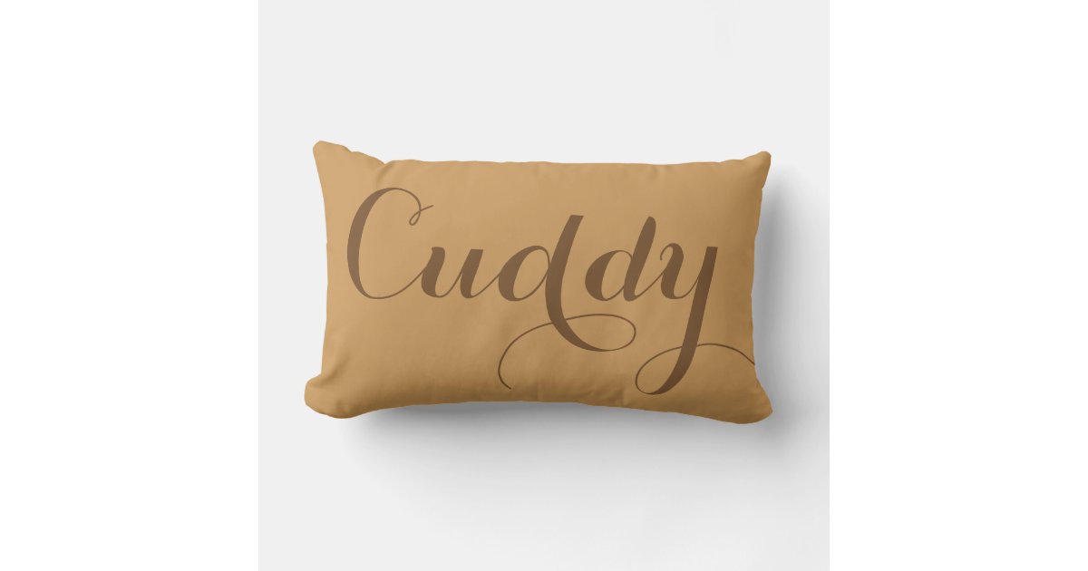 In de naam niets Gaan Cuddy Buddy Pillow Kussen | Zazzle.nl