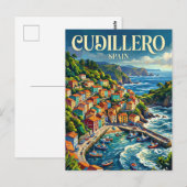Cudillero Spanje Briefkaart (Voorkant / Achterkant)