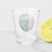 Cudillero Spanje Shot Glas (Achterkant)