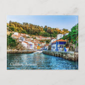 Cudillero, vissersdorp in Asturië. Spanje. Briefkaart (Voorkant)