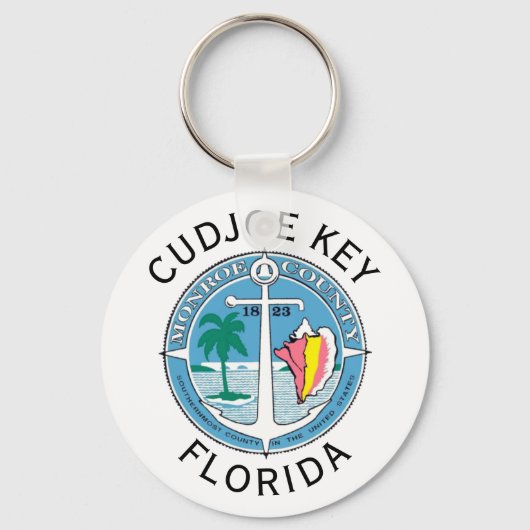 Cudjoe Key - Florida Keys Sleutelhanger (Voorkant)