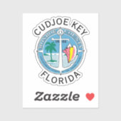 Cudjoe Key - Florida Keys Sticker (Vel)
