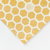 Cudly Beehive Blanket Fleece Deken (Hoek)