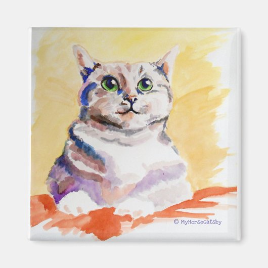 Cudly Cat Magneet (Voorkant)