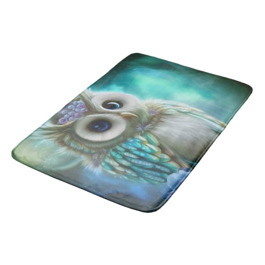 Cudly Cutie Owl Badmat (Gekanteld)