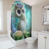 Cudly Cutie Owl Douchegordijn (In situ)