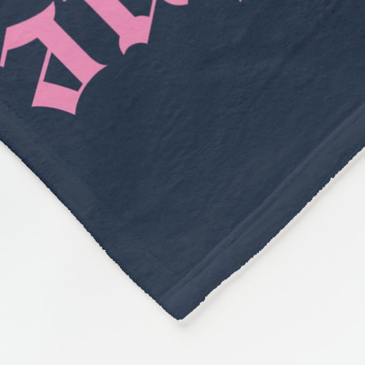 Cudly Warm fleece Personal Name Blanket (Hoek)