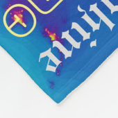 Cudly Warm fleece Personal Name Blanket (Hoek)