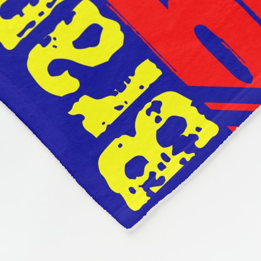 Cudly Warm fleece Personal Name Blanket (Hoek)