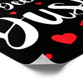 Cud's Been Busy Funny Baby Reveal 2025 Valentine N Poster (Hoek)