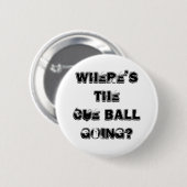 Cue Ball Snooker Quote Badge Ronde Button 5,7 Cm (Voorkant /achterkant)