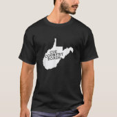 Cue Country Roads West Virginia T-shirt (Voorkant)