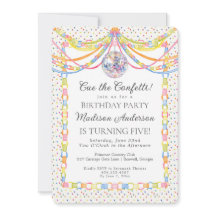 Cue de Confetti Papierketting Verjaardagsfeestje