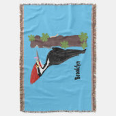 Cue grappige illustratie van de cartoon van pileaa deken (Voorkant Verticaal)