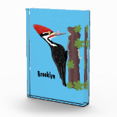 Cue grappige illustratie van de cartoon van pileaa fotoblokken (Rechts)