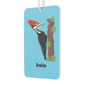 Cue grappige illustratie van de cartoon van pileaa luchtverfrisser (Links)