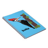 Cue grappige illustratie van de cartoon van pileaa notitieboek (Rechterzijde)