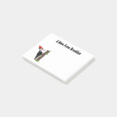 Cue grappige illustratie van de cartoon van pileaa post-it® notes (Schuin)