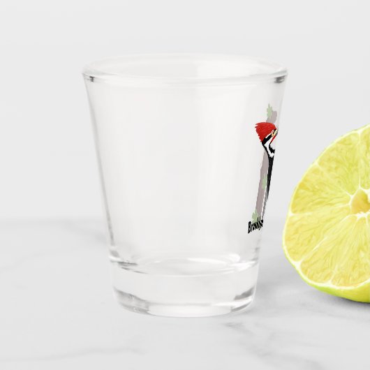 Cue grappige illustratie van de cartoon van pileaa shot glas (Links)