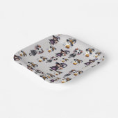 Cue Halloween Papieren Bordje (Gebogen)