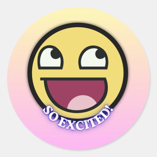 Cue happy emoji sticker (Voorkant)