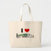 CUE Los Angeles Jumbo Canvas tas (Voorkant)
