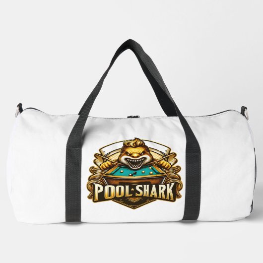Cue Master: Pool Shark Logo Plunjezak (Voorkant)