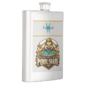 Cue Master: poolhaai Logo Flacon (Rechts)