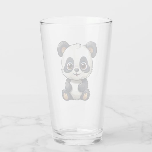 Cue panda glas (Achterkant)