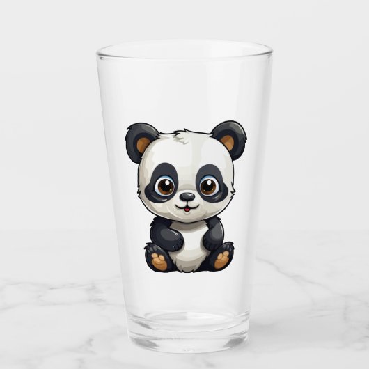 Cue panda glas (Voorkant)