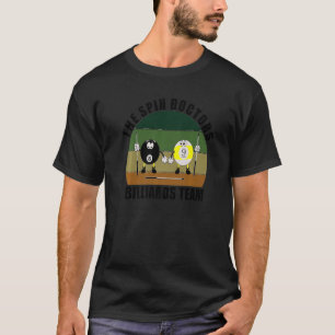 Cue Sporten Pool Biljart Team De Spin Doctors Bi T-shirt