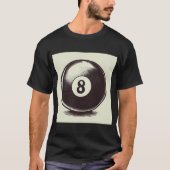 Cue-t Eight Ball T-shirt (Voorkant)