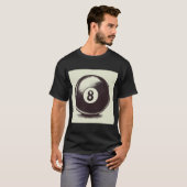 Cue-t Eight Ball T-shirt (Voorkant volledig)