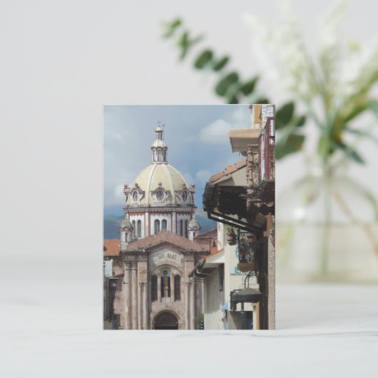 Cuenca Ecuador - Iglesia de San Blas Briefkaart (Staand voorkant)