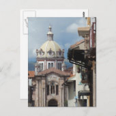 Cuenca Ecuador - Iglesia de San Blas Briefkaart (Voorkant / Achterkant)