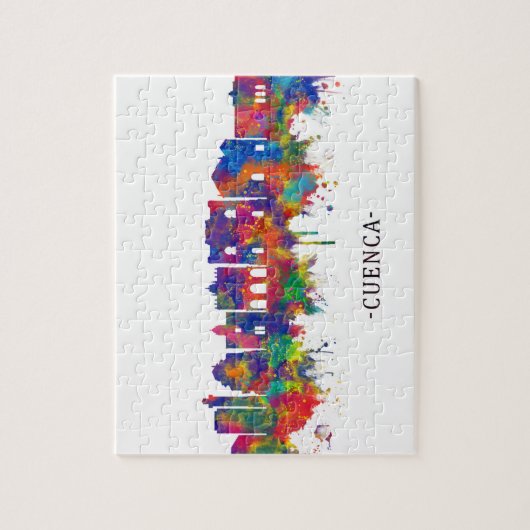 Cuenca Spain Skyline Legpuzzel (Verticaal)