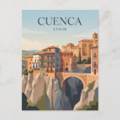 Cuenca Spanje Briefkaart (Voorkant)