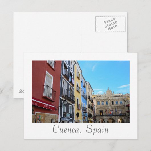 Cuenca, Spanje Briefkaart (Voorkant / Achterkant)