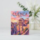 Cuenca Spanje Briefkaart (Staand voorkant)