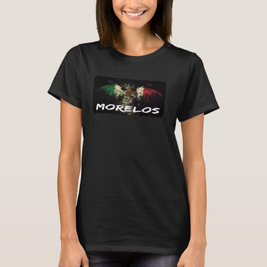 Cuernavaca Morelos México Kenteken Esthetiek T-shirt (Voorkant)