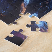 Cueva de Cristal con Cascada Mágica Legpuzzel (Zijkant)